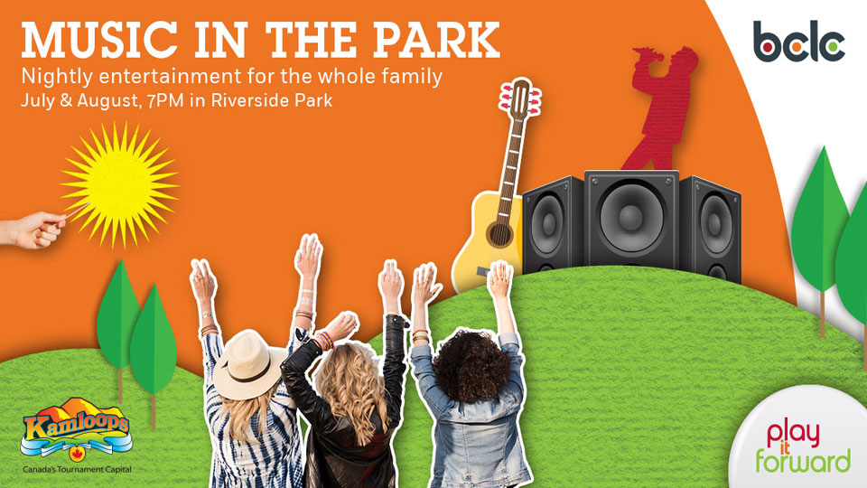 Music in the park poster