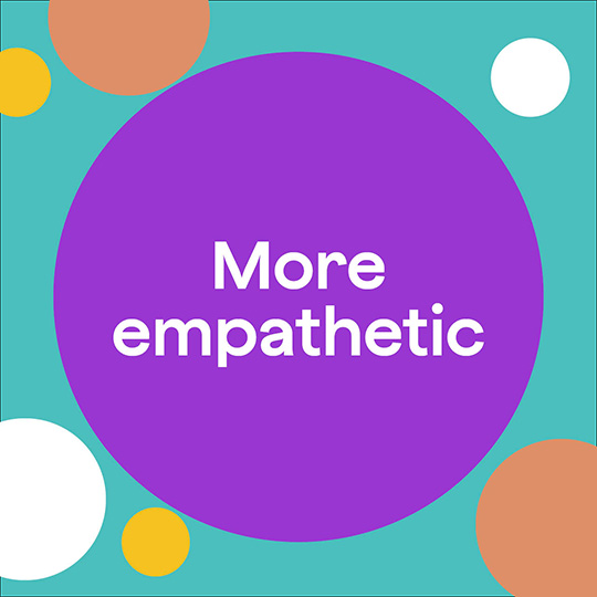 More empathetic bubble