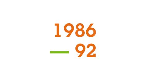 1986 to 1992