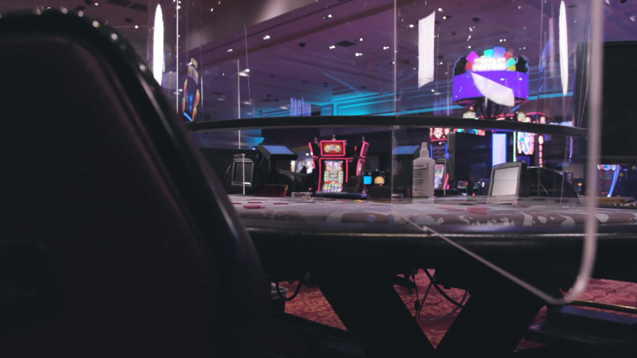 Casino with safety measures