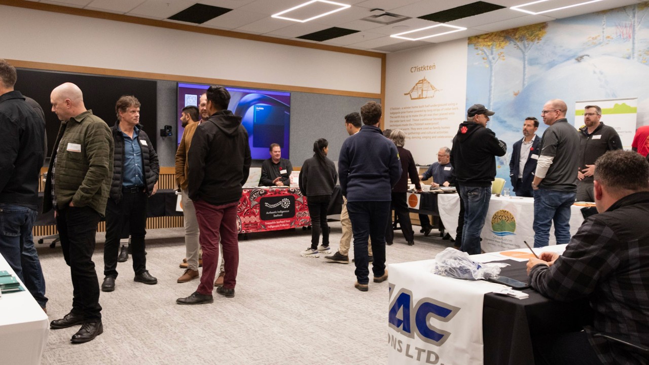 Indigenous Vendor Showcase at the Kamloops headquarters