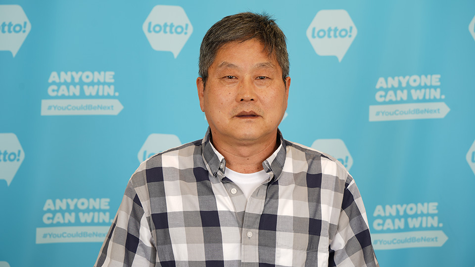 Photo of Lotto 6/49 winner Sam Choi