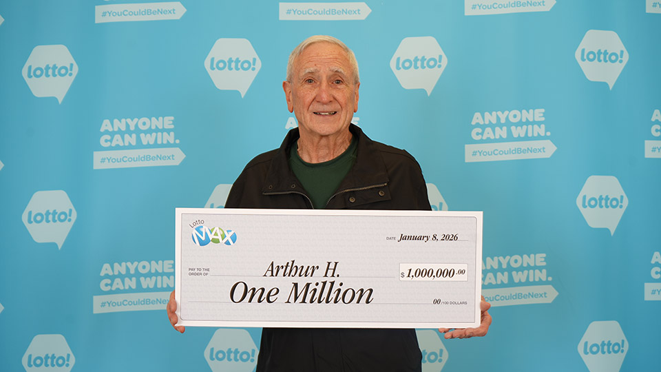 BCLC lottery winner Arthur H.