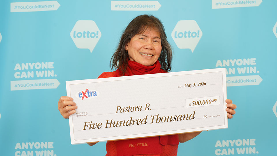 Extra winner Pastora R.