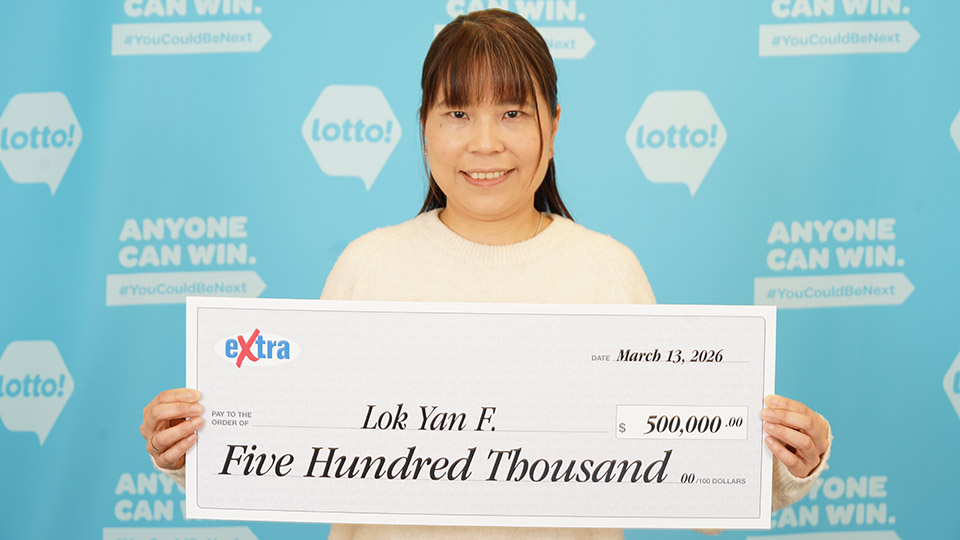 Lok Yan F. BCLC lottery winner