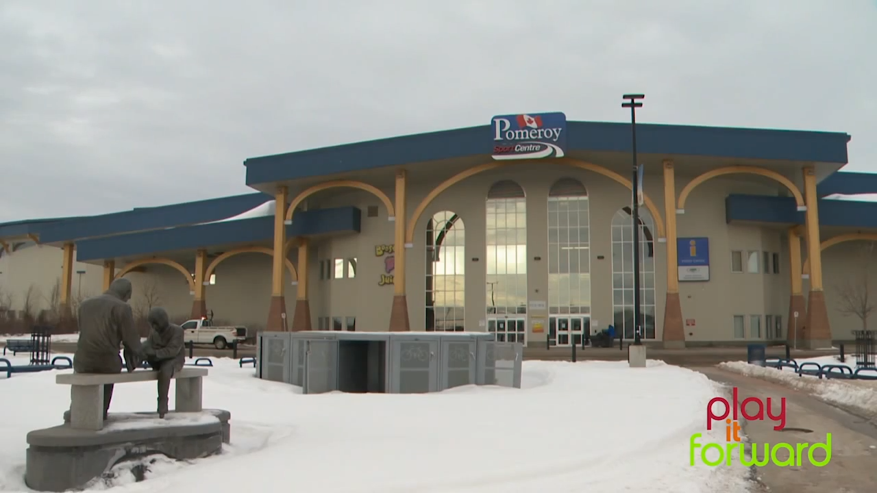 Pomeroy Sports Centre entrance