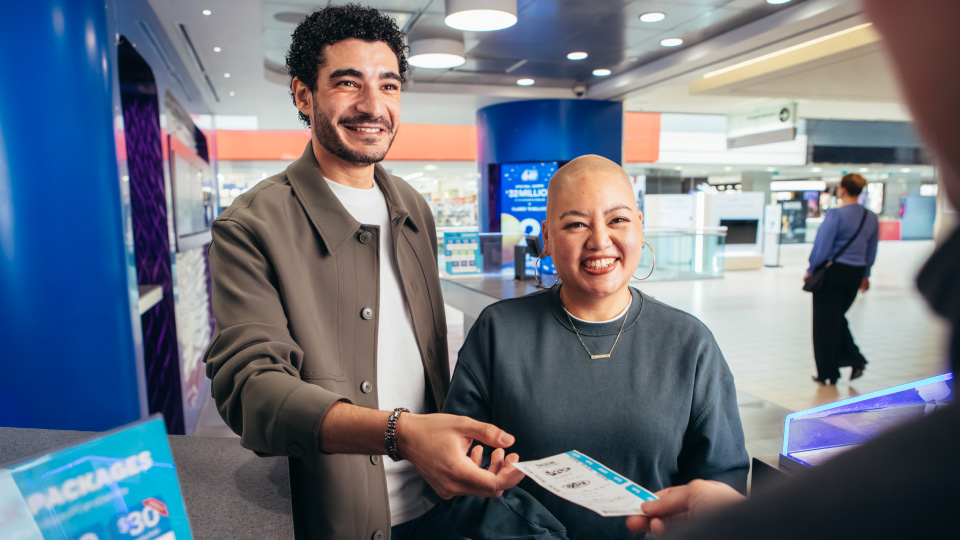 Claim prizes in person