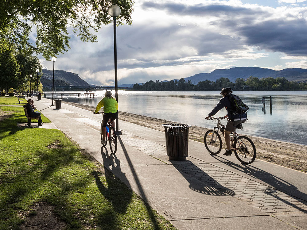 Kamloops bike path