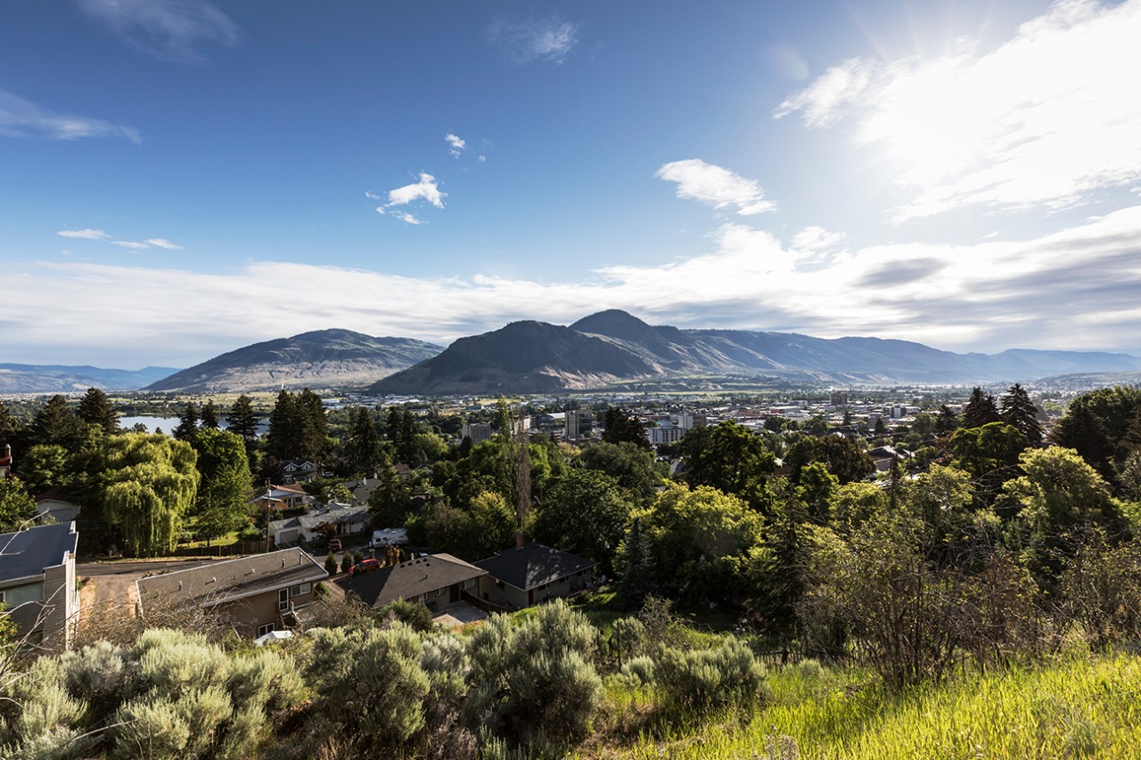 A view of Kamloops