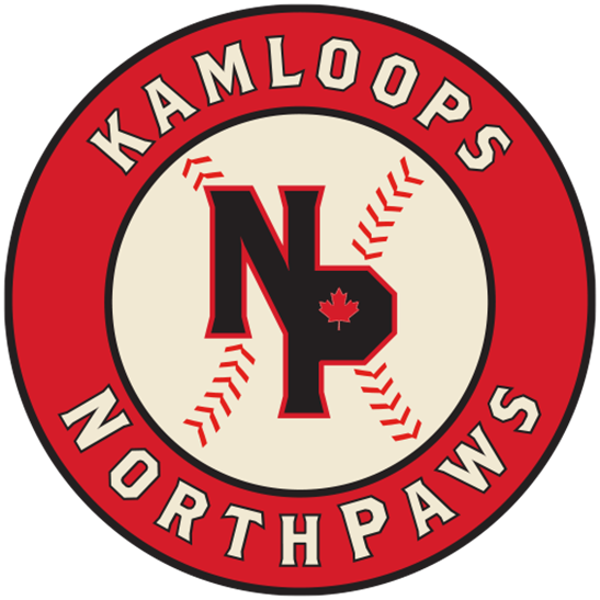 Kamloops NorthPaws Baseball logo