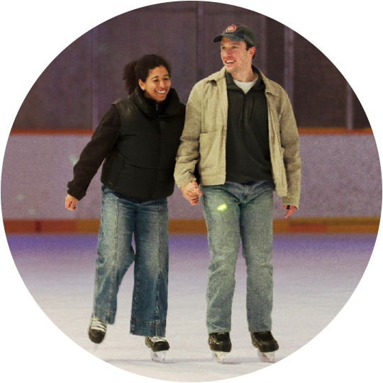 Skating community event in Kamloops